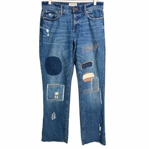 Lucky Brand Yellowstone Jeans Easy Rider Size 10 Mid Rise Boot Cut Denim READ
